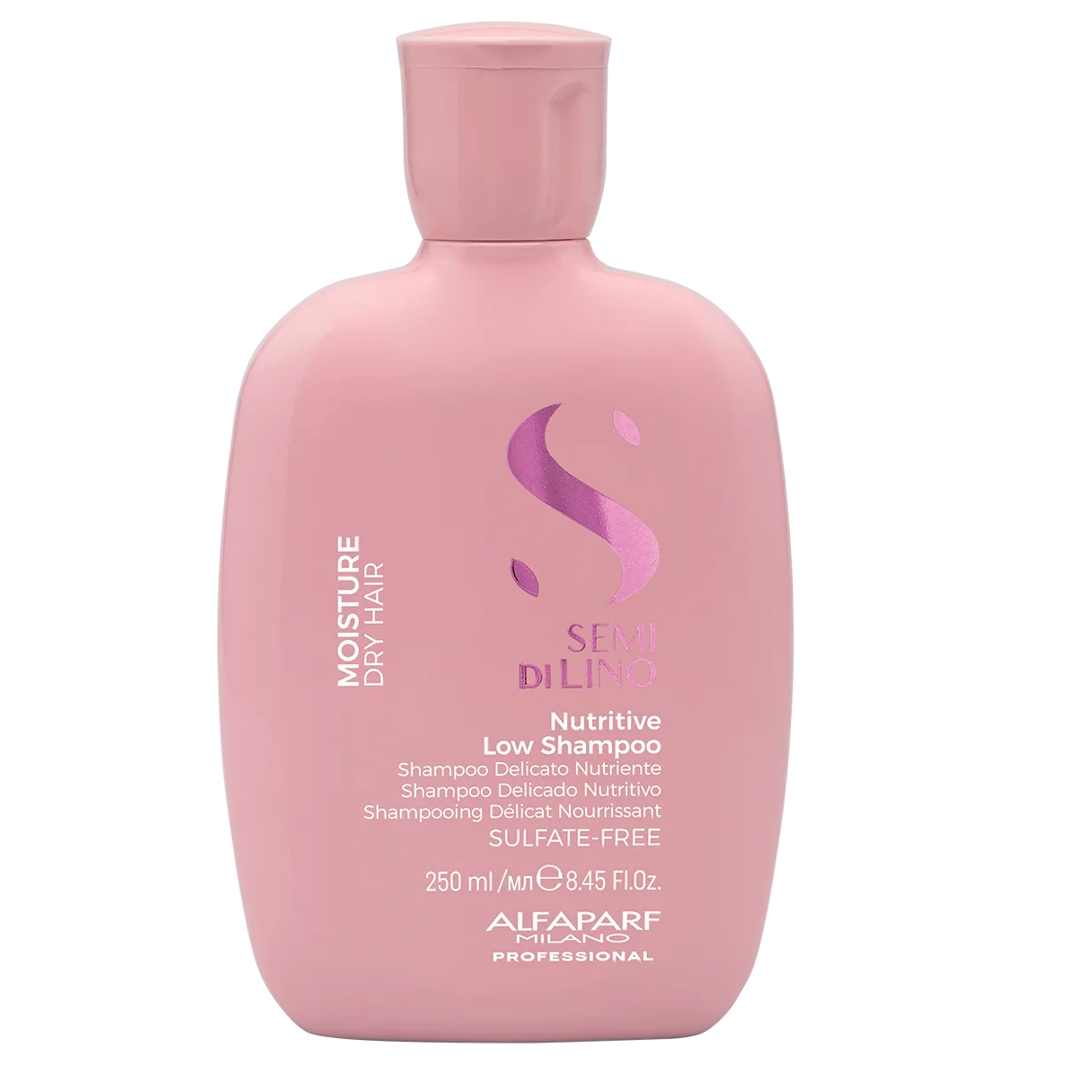 ALFAPARF SEMI DI LINO MOISTURE NUTRITIVE SHAMPOO X 250 ML.